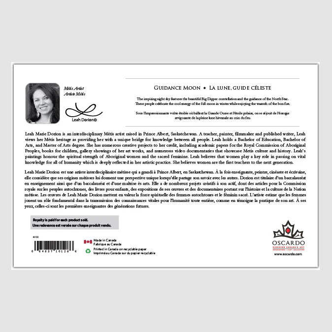 Leah Marie Dorion - Guidance Moon - Art Card