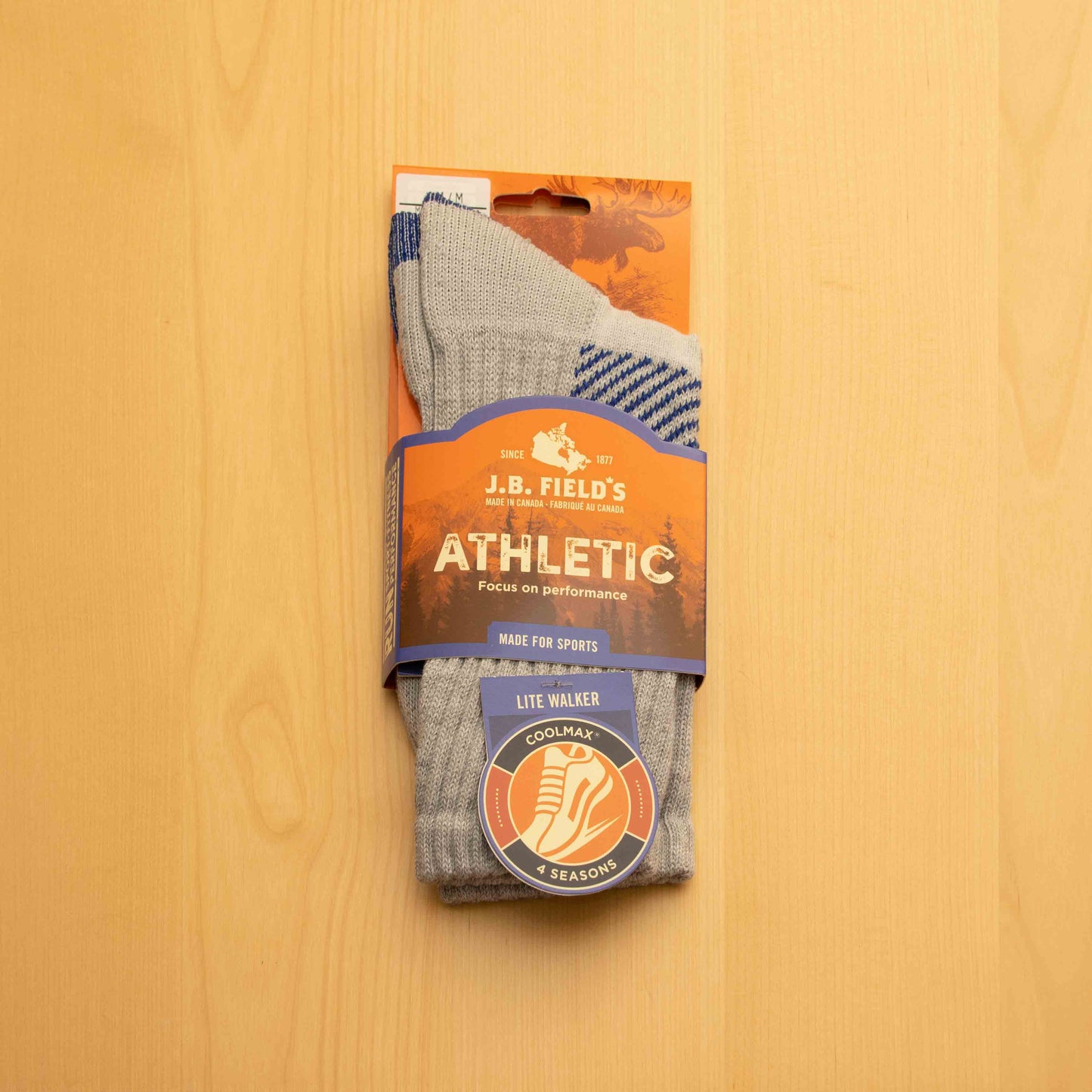 Blue Sport Sock
