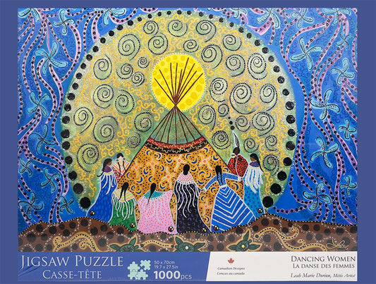 Leah Marie Dorion - Dancing Women - Puzzle