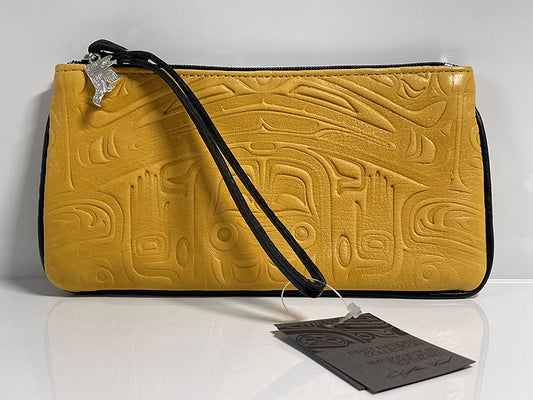 Clifton Fred - Bear Box Motif - Wallet - Yellow