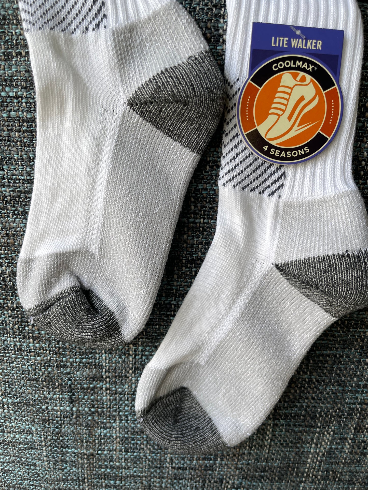 White Sport Sock "Lite Walker" 4 Seasons