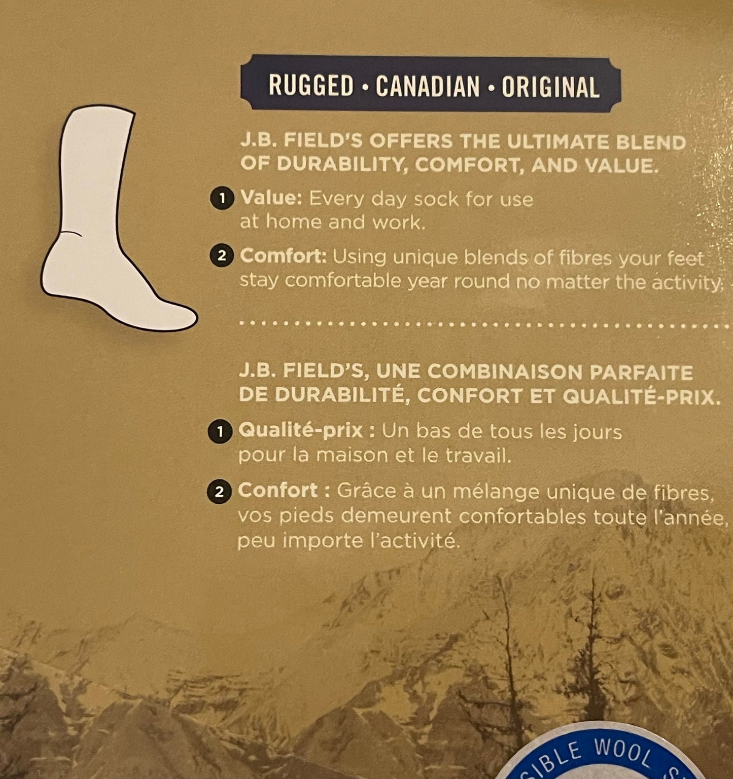 Canadian Wool Sock